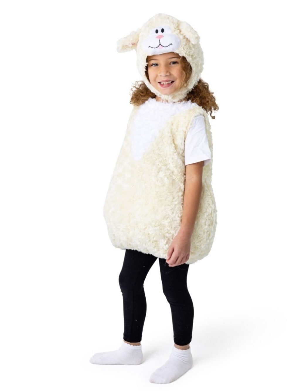 Dress Up America Sheep or Lamb Costume 3T/4T for Toddler or Baby Excellent Condi